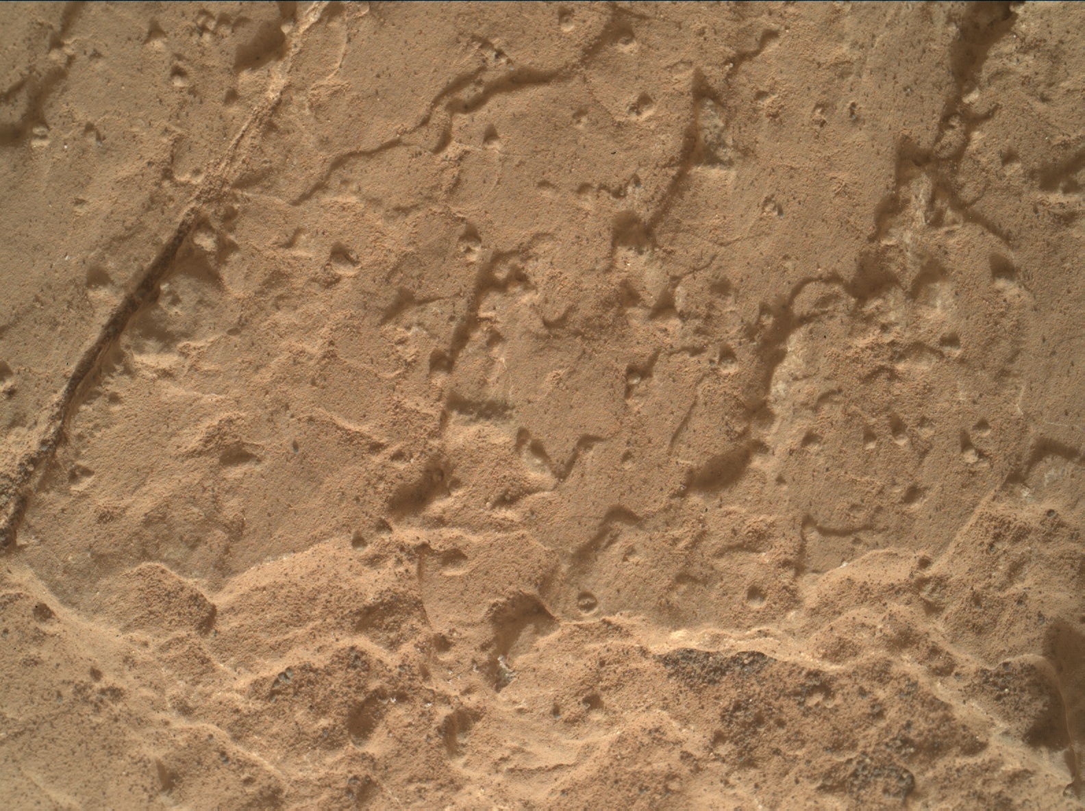 Nasa's Mars rover Curiosity acquired this image using its Mars Hand Lens Imager (MAHLI) on Sol 2803