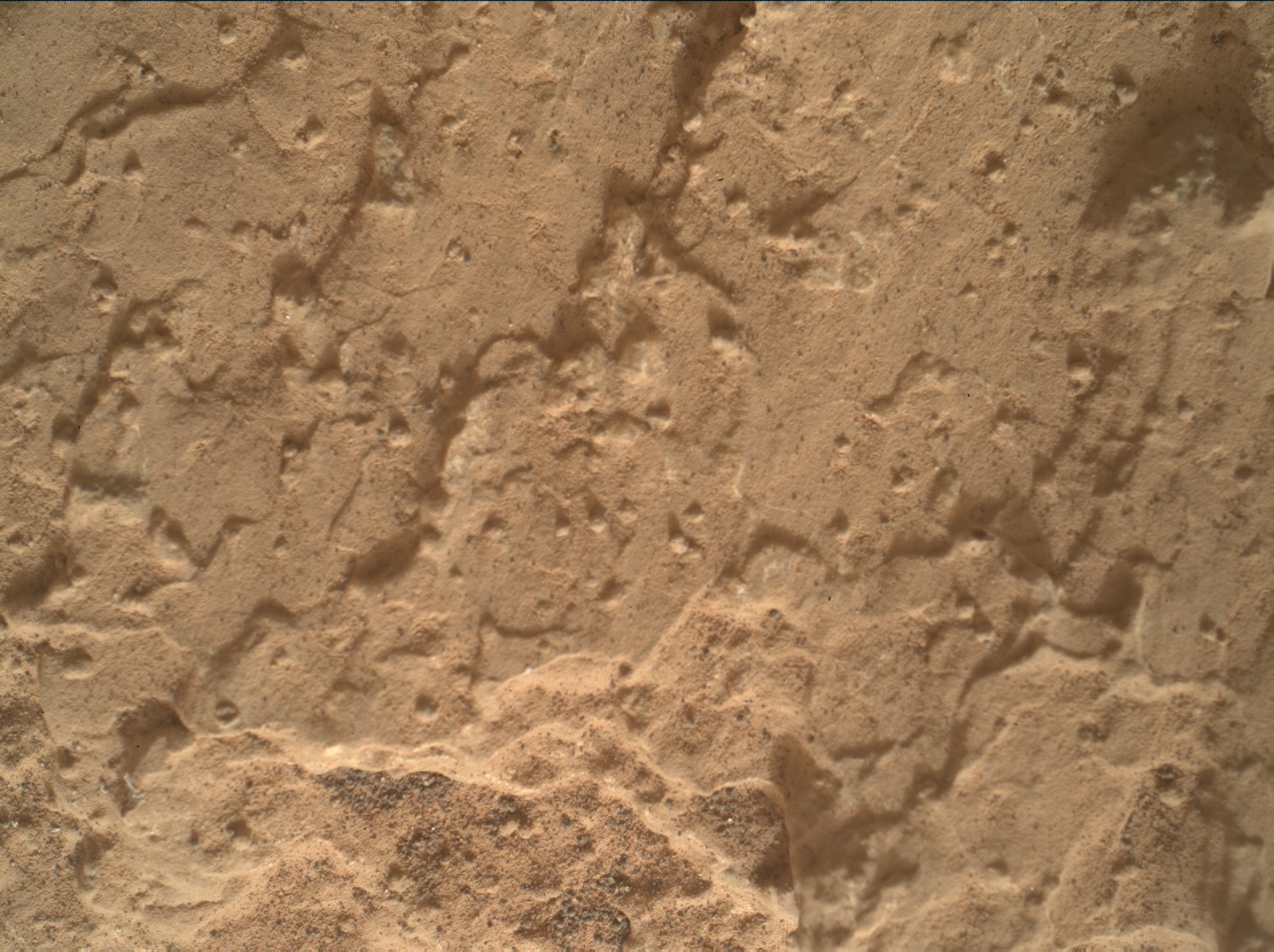 Nasa's Mars rover Curiosity acquired this image using its Mars Hand Lens Imager (MAHLI) on Sol 2803