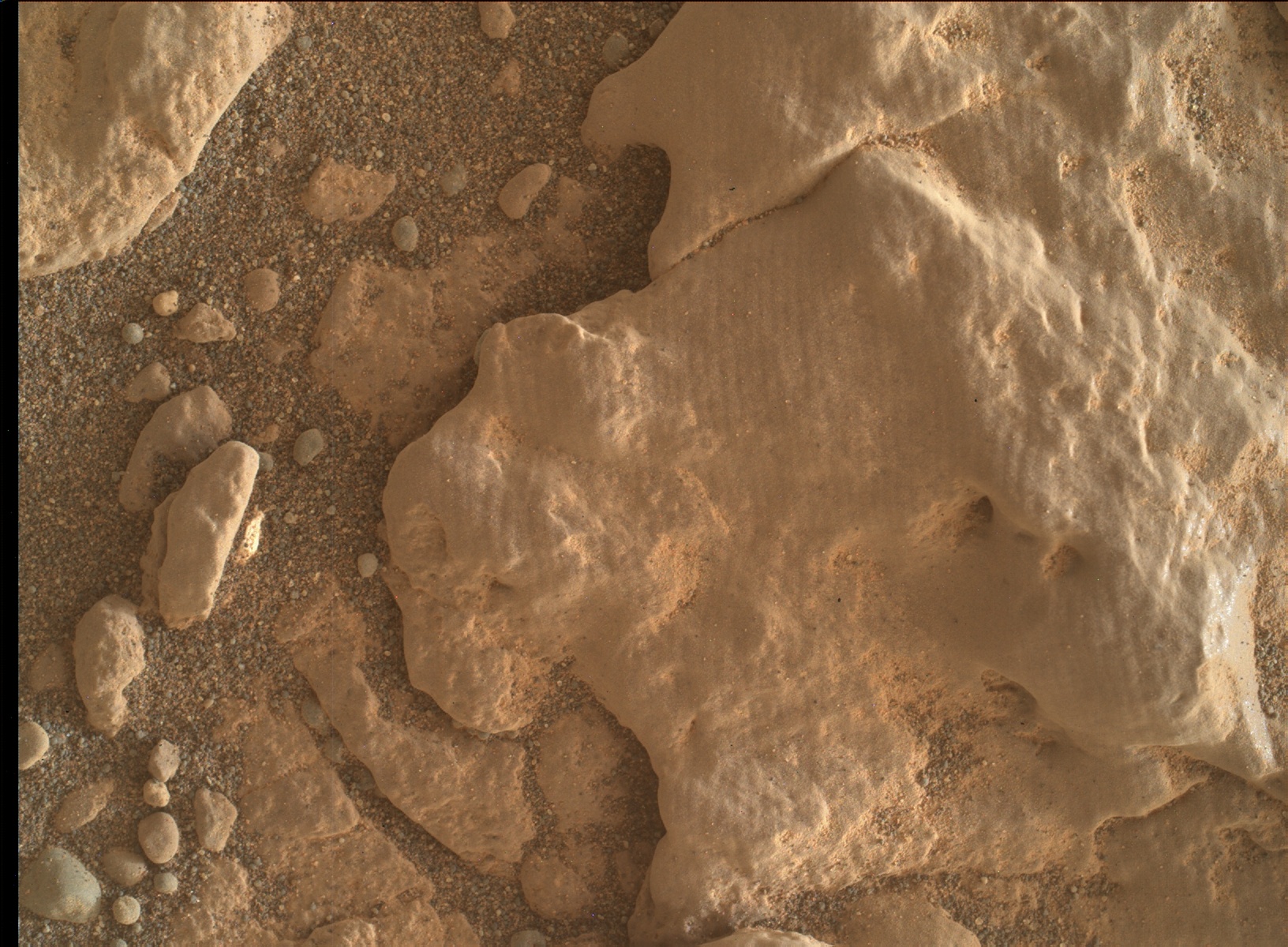 Nasa's Mars rover Curiosity acquired this image using its Mars Hand Lens Imager (MAHLI) on Sol 2819