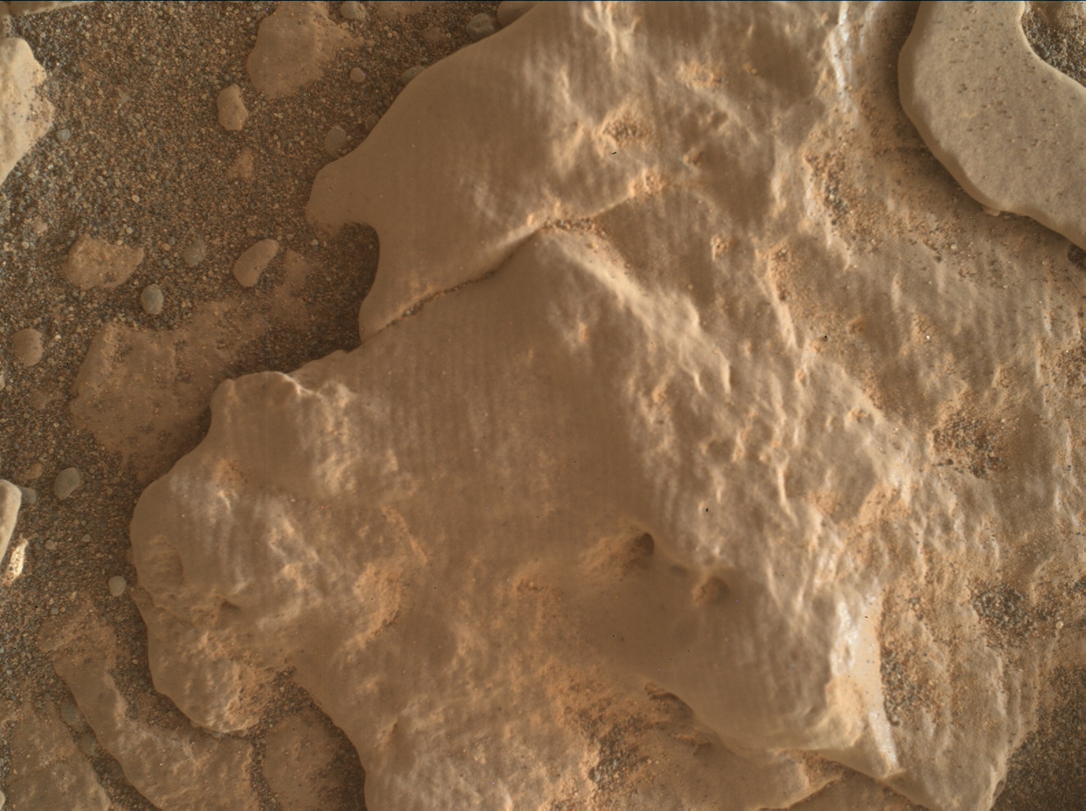 Nasa's Mars rover Curiosity acquired this image using its Mars Hand Lens Imager (MAHLI) on Sol 2819