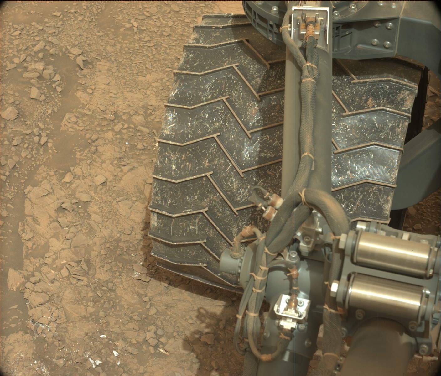 Nasa's Mars rover Curiosity acquired this image using its Mast Camera (Mastcam) on Sol 2822