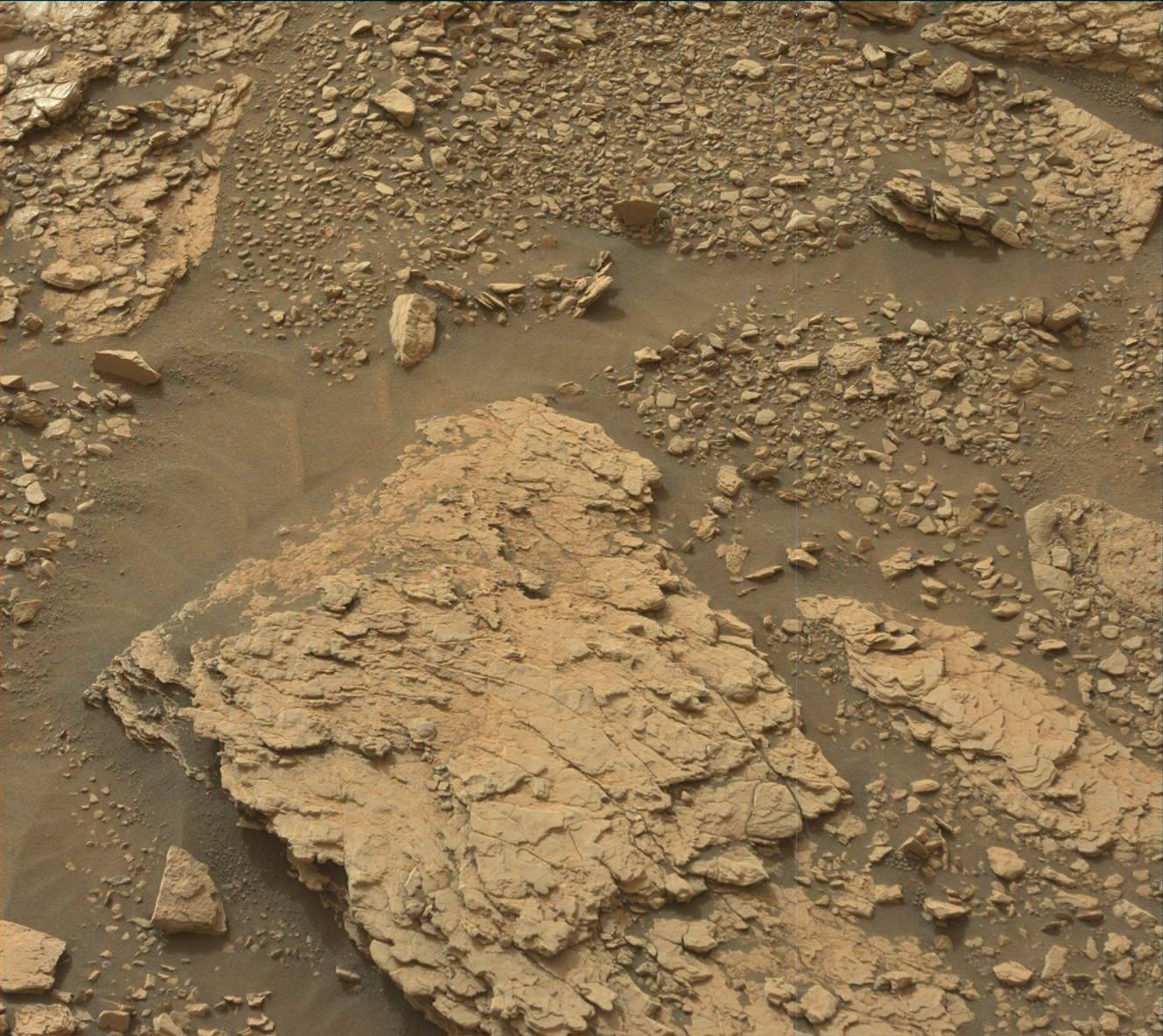 Nasa's Mars rover Curiosity acquired this image using its Mast Camera (Mastcam) on Sol 2824