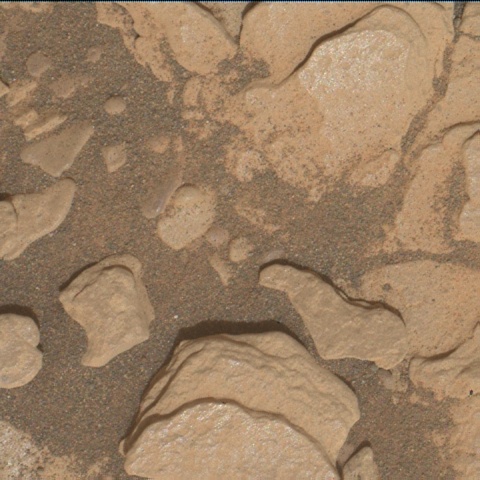 Nasa's Mars rover Curiosity acquired this image using its Mars Hand Lens Imager (MAHLI) on Sol 2836, at drive 2176, site number 82