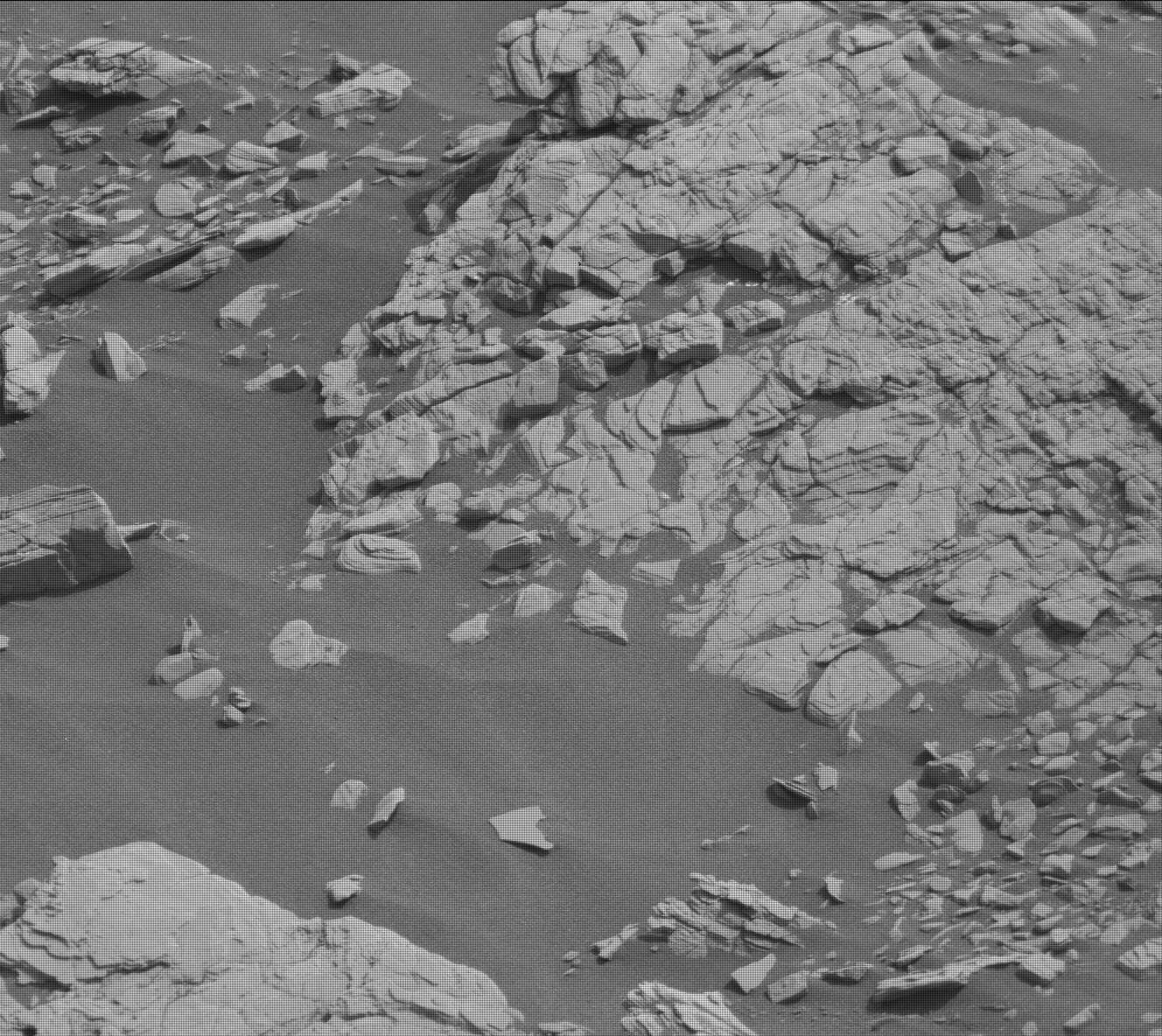 Nasa's Mars rover Curiosity acquired this image using its Mast Camera (Mastcam) on Sol 2837, at drive 2176, site number 82