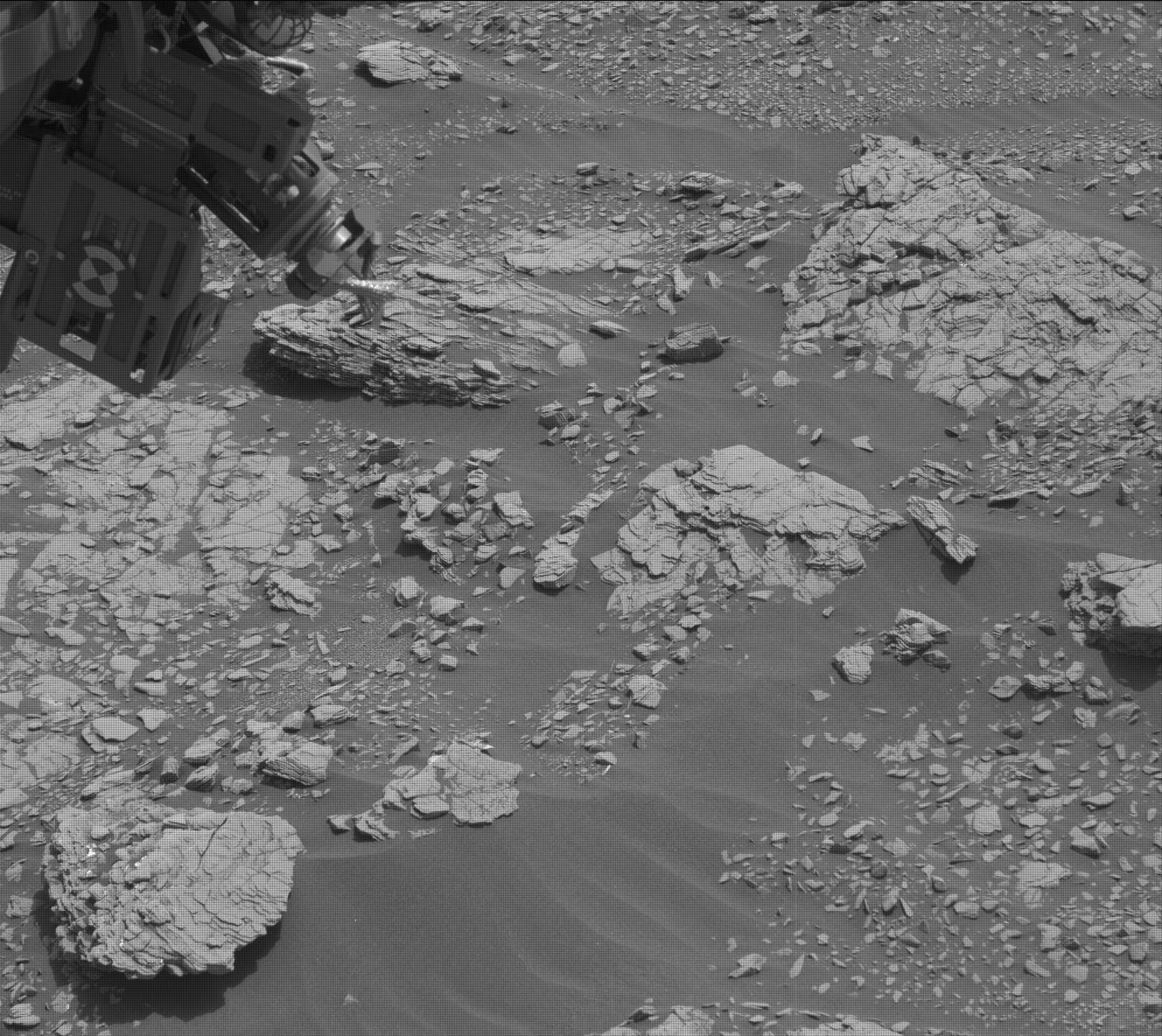 Nasa's Mars rover Curiosity acquired this image using its Mast Camera (Mastcam) on Sol 2848, at drive 2176, site number 82