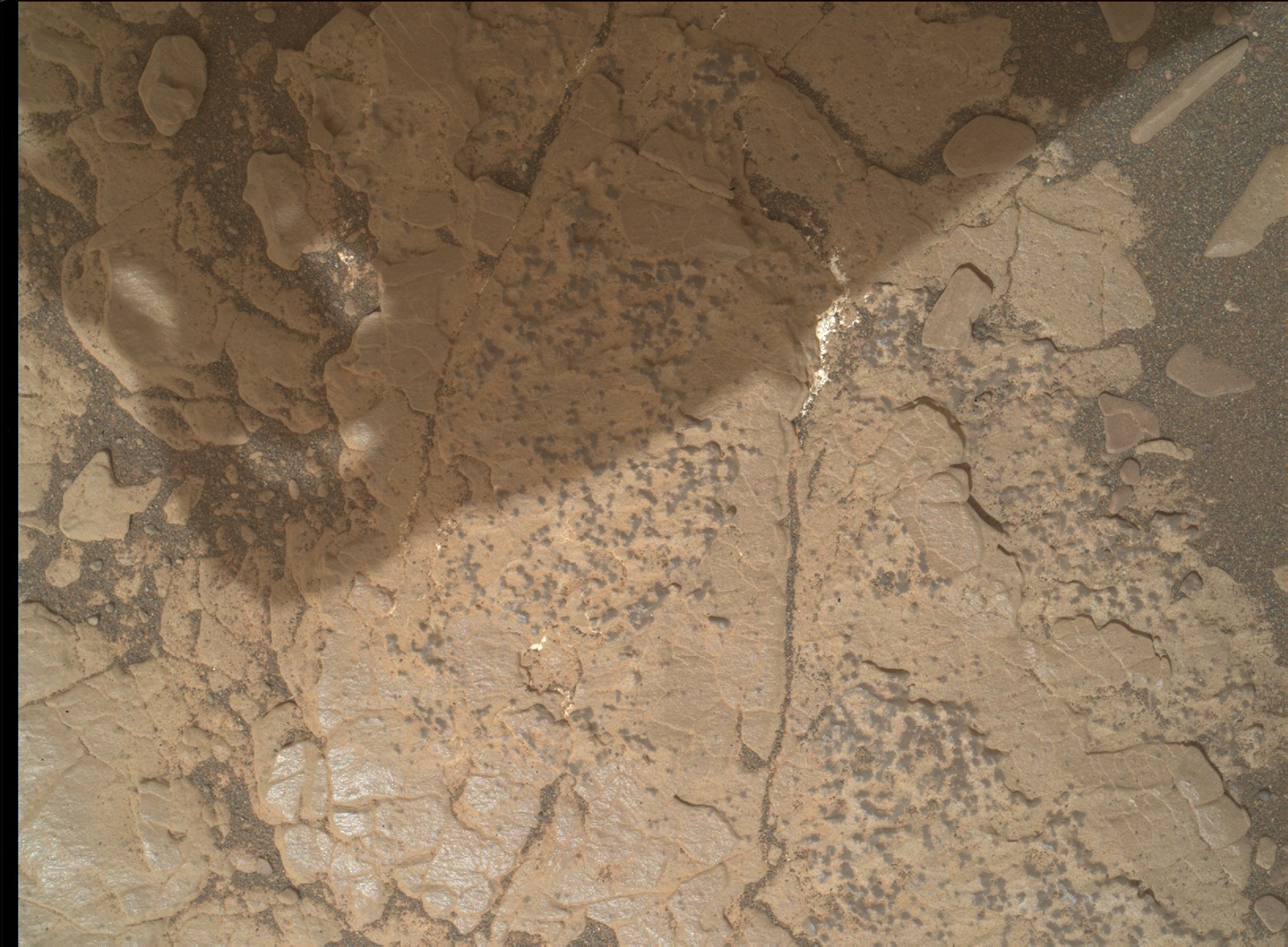 Nasa's Mars rover Curiosity acquired this image using its Mars Hand Lens Imager (MAHLI) on Sol 2870, at drive 2176, site number 82