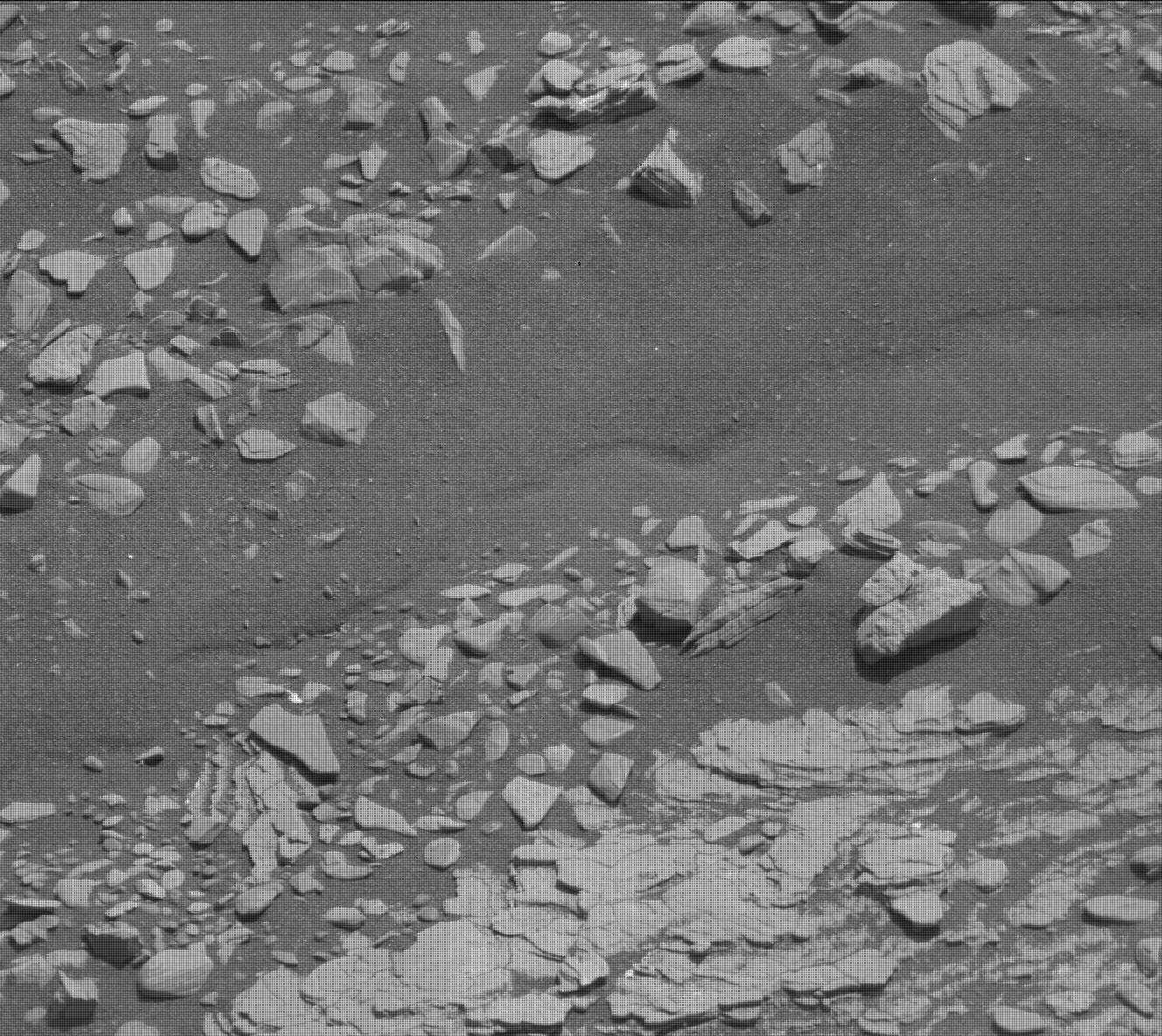 Nasa's Mars rover Curiosity acquired this image using its Mast Camera (Mastcam) on Sol 2876, at drive 2176, site number 82