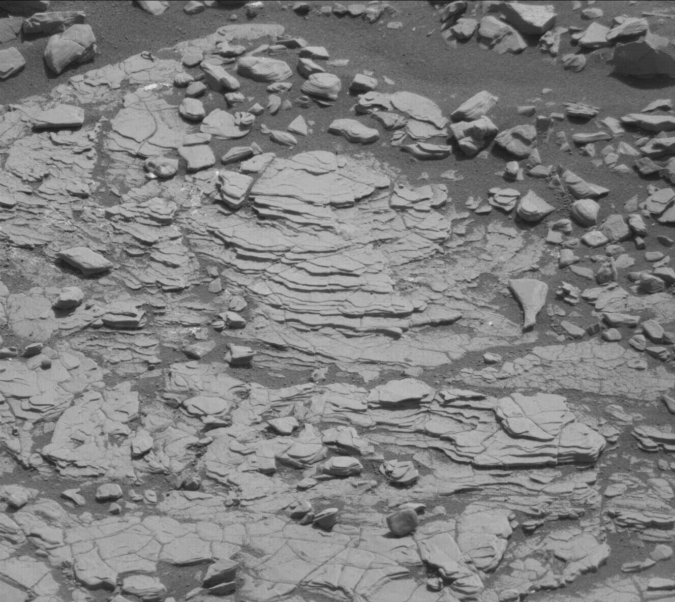 Nasa's Mars rover Curiosity acquired this image using its Mast Camera (Mastcam) on Sol 2922