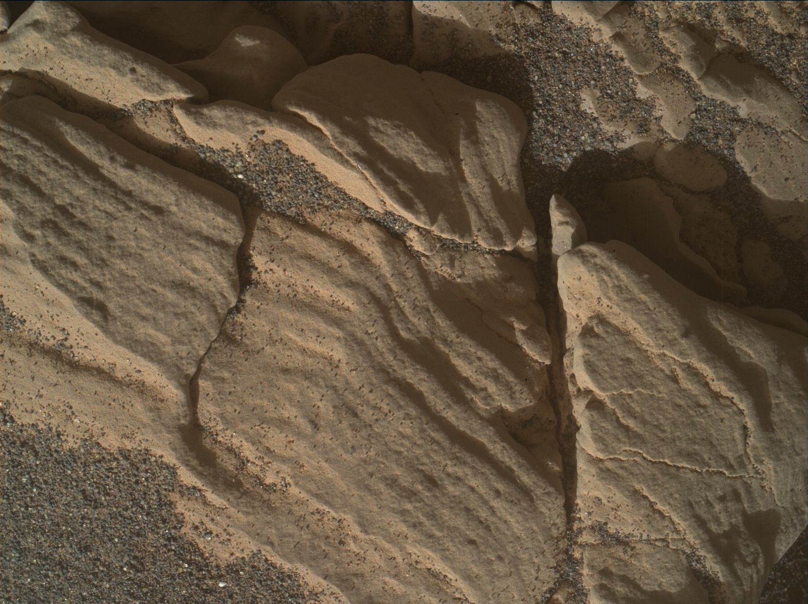 Nasa's Mars rover Curiosity acquired this image using its Mars Hand Lens Imager (MAHLI) on Sol 2925