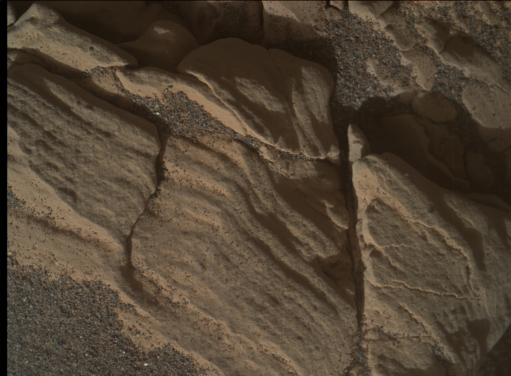 Nasa's Mars rover Curiosity acquired this image using its Mars Hand Lens Imager (MAHLI) on Sol 2925