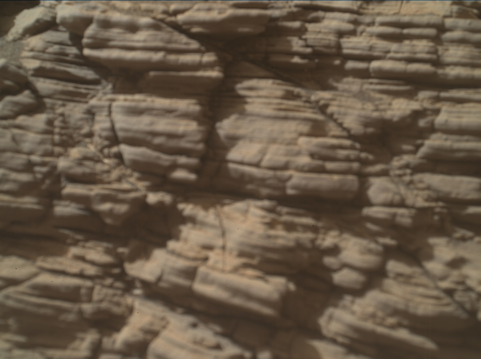 Nasa's Mars rover Curiosity acquired this image using its Mars Hand Lens Imager (MAHLI) on Sol 2926