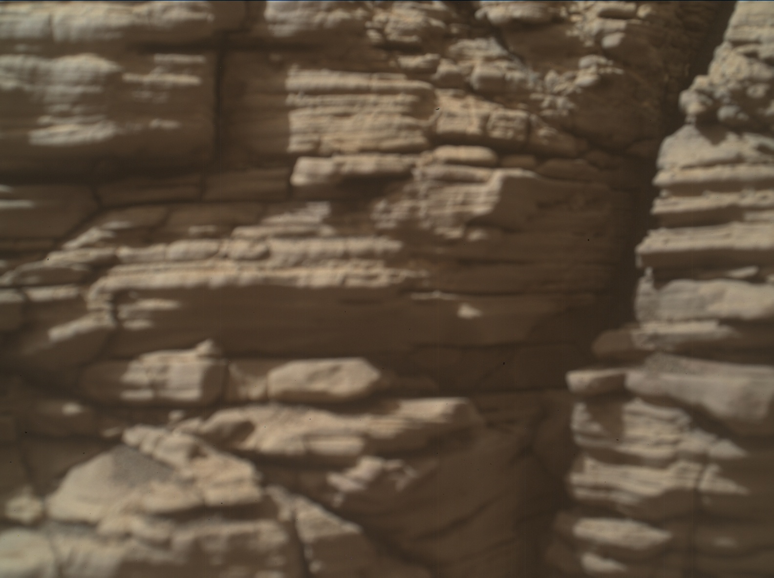 Nasa's Mars rover Curiosity acquired this image using its Mars Hand Lens Imager (MAHLI) on Sol 2926