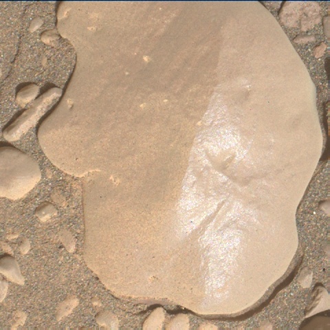 Nasa's Mars rover Curiosity acquired this image using its Mars Hand Lens Imager (MAHLI) on Sol 2931
