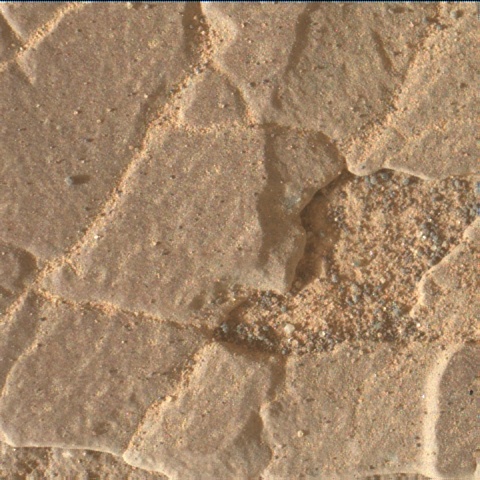 Nasa's Mars rover Curiosity acquired this image using its Mars Hand Lens Imager (MAHLI) on Sol 2935