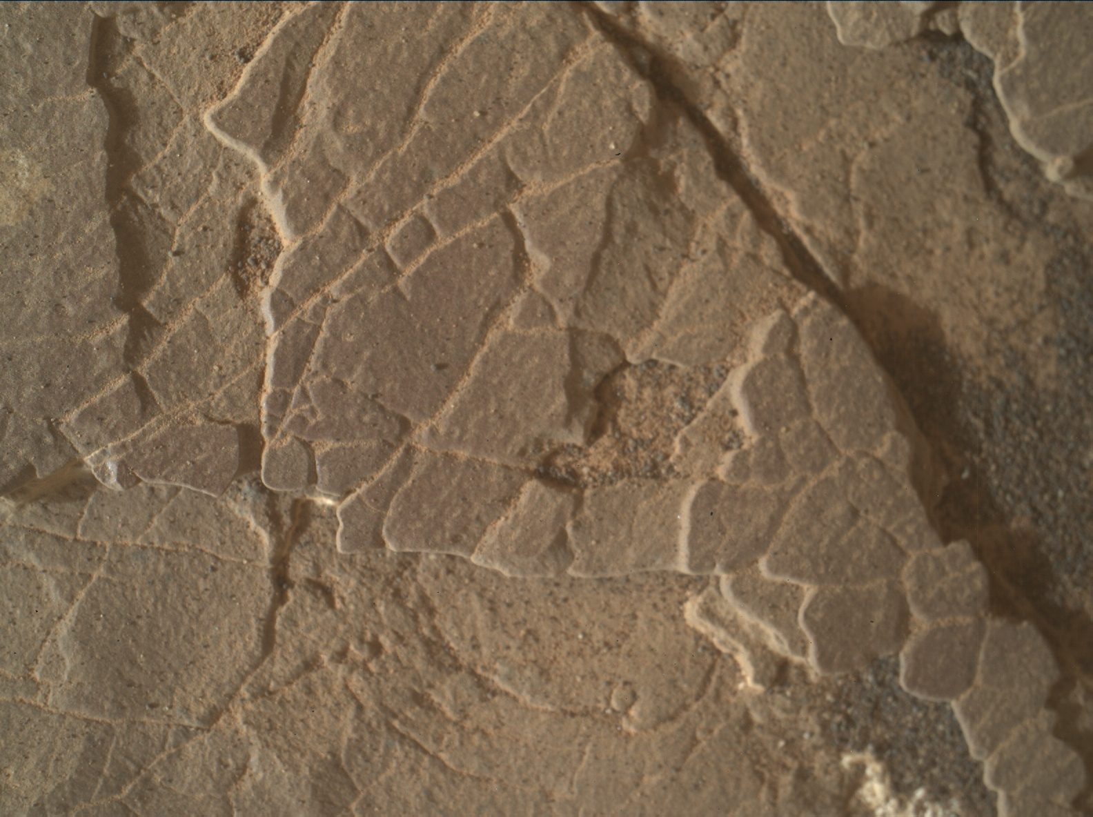 Nasa's Mars rover Curiosity acquired this image using its Mars Hand Lens Imager (MAHLI) on Sol 2935
