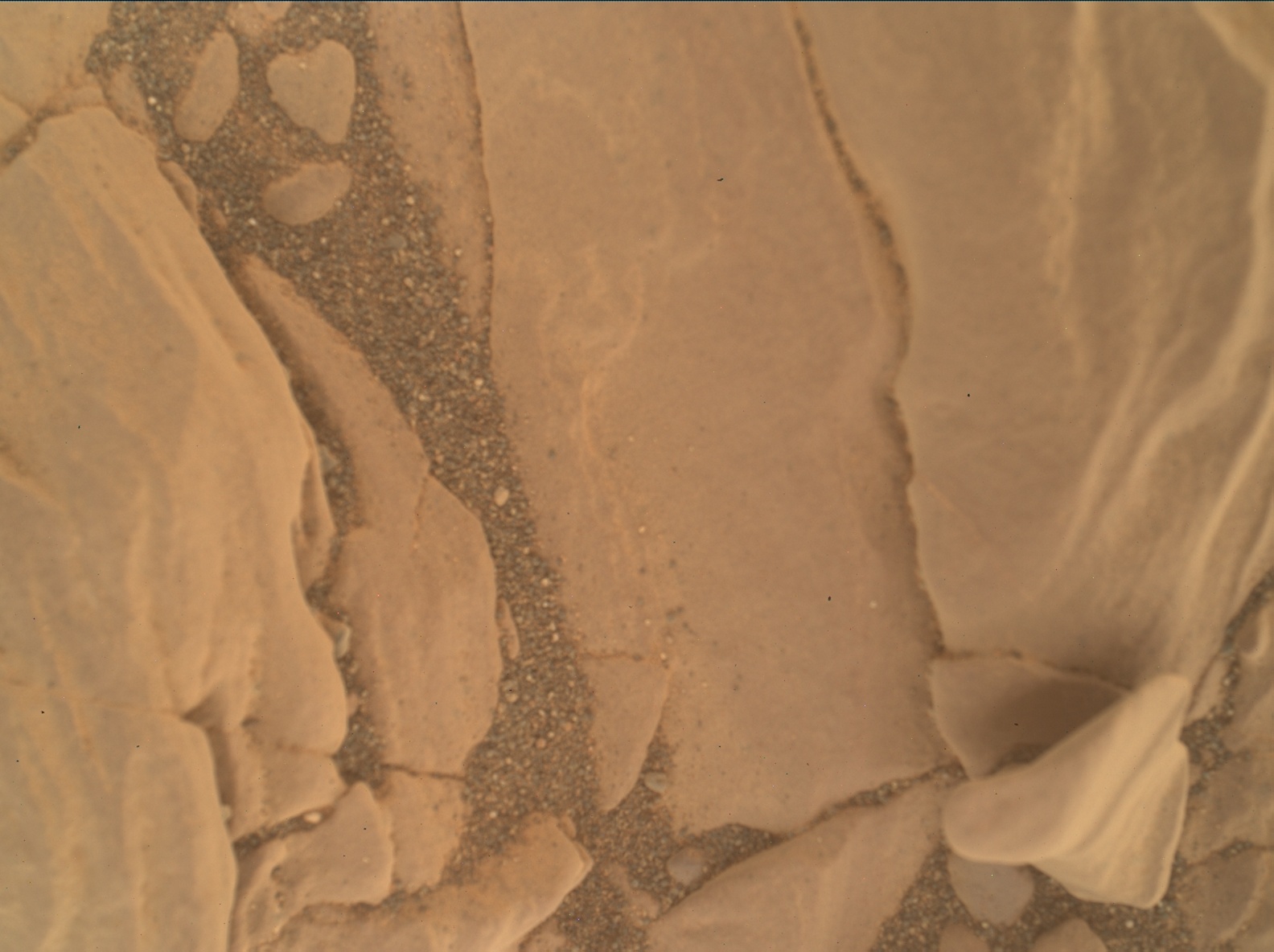 Nasa's Mars rover Curiosity acquired this image using its Mars Hand Lens Imager (MAHLI) on Sol 2938