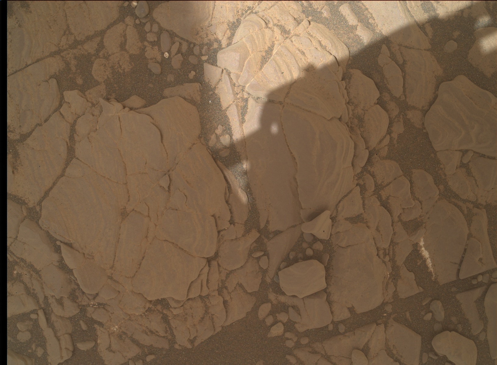 Nasa's Mars rover Curiosity acquired this image using its Mars Hand Lens Imager (MAHLI) on Sol 2938