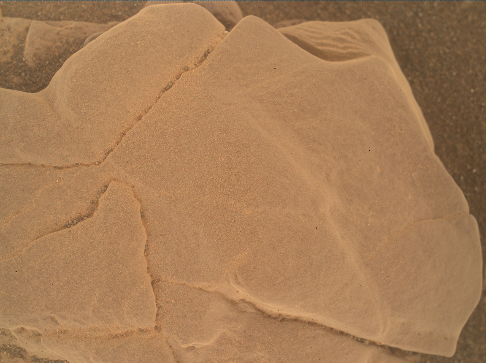 Nasa's Mars rover Curiosity acquired this image using its Mars Hand Lens Imager (MAHLI) on Sol 2940