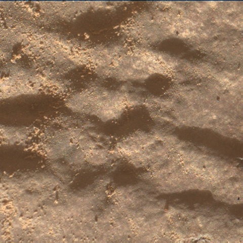 Nasa's Mars rover Curiosity acquired this image using its Mars Hand Lens Imager (MAHLI) on Sol 2945