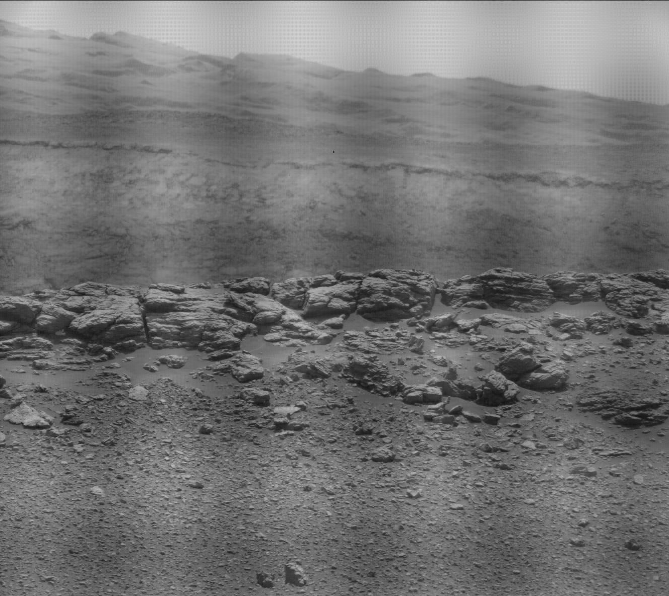 Nasa's Mars rover Curiosity acquired this image using its Mast Camera (Mastcam) on Sol 2950