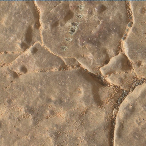 Nasa's Mars rover Curiosity acquired this image using its Mars Hand Lens Imager (MAHLI) on Sol 2969