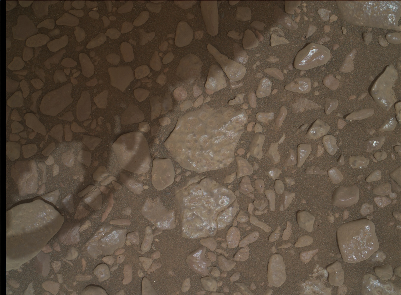 Nasa's Mars rover Curiosity acquired this image using its Mars Hand Lens Imager (MAHLI) on Sol 2972
