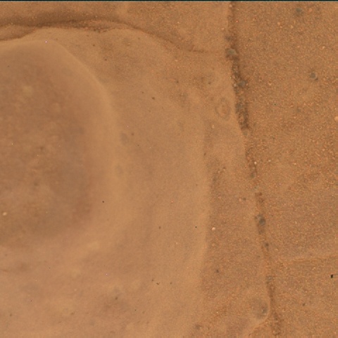 Nasa's Mars rover Curiosity acquired this image using its Mars Hand Lens Imager (MAHLI) on Sol 2974