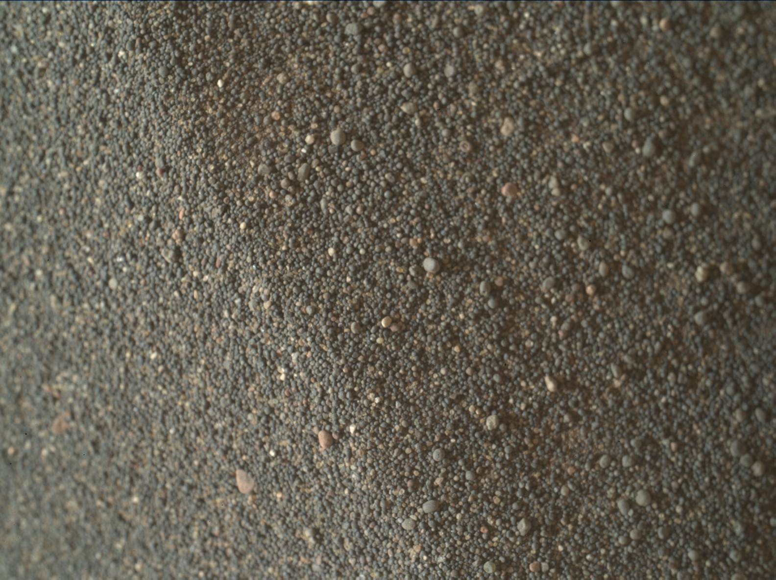 Nasa's Mars rover Curiosity acquired this image using its Mars Hand Lens Imager (MAHLI) on Sol 2992