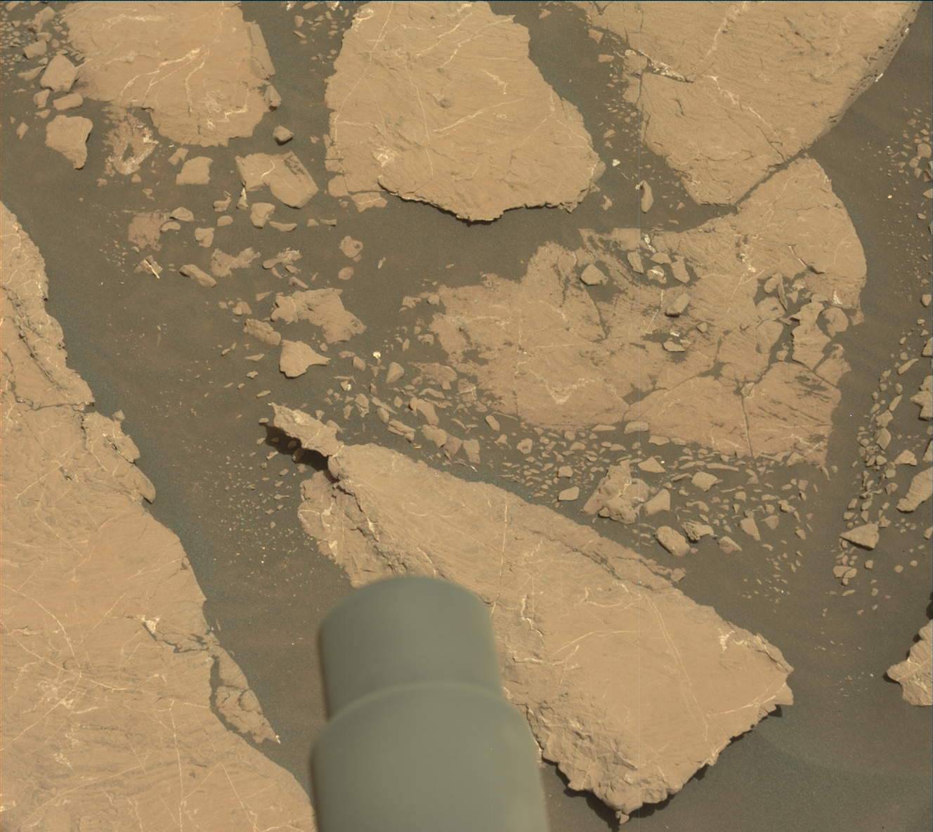 Nasa's Mars rover Curiosity acquired this image using its Mast Camera (Mastcam) on Sol 3013