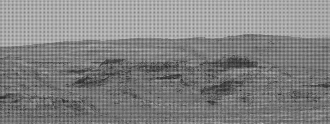 Nasa's Mars rover Curiosity acquired this image using its Mast Camera (Mastcam) on Sol 3017