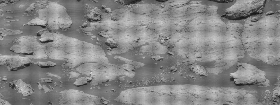 Nasa's Mars rover Curiosity acquired this image using its Mast Camera (Mastcam) on Sol 3022