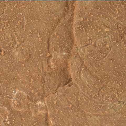 Nasa's Mars rover Curiosity acquired this image using its Mars Hand Lens Imager (MAHLI) on Sol 3024