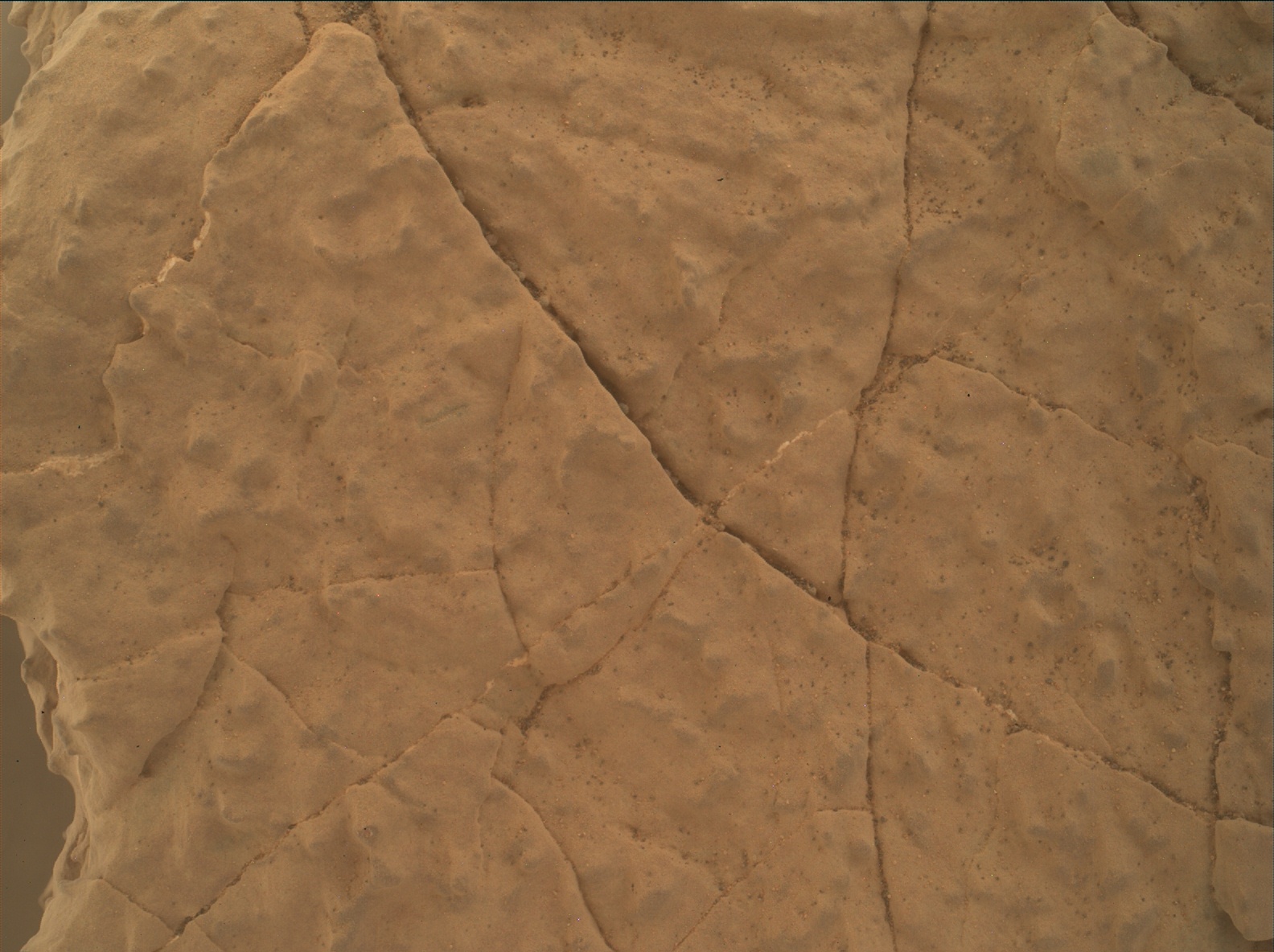 Nasa's Mars rover Curiosity acquired this image using its Mars Hand Lens Imager (MAHLI) on Sol 3025