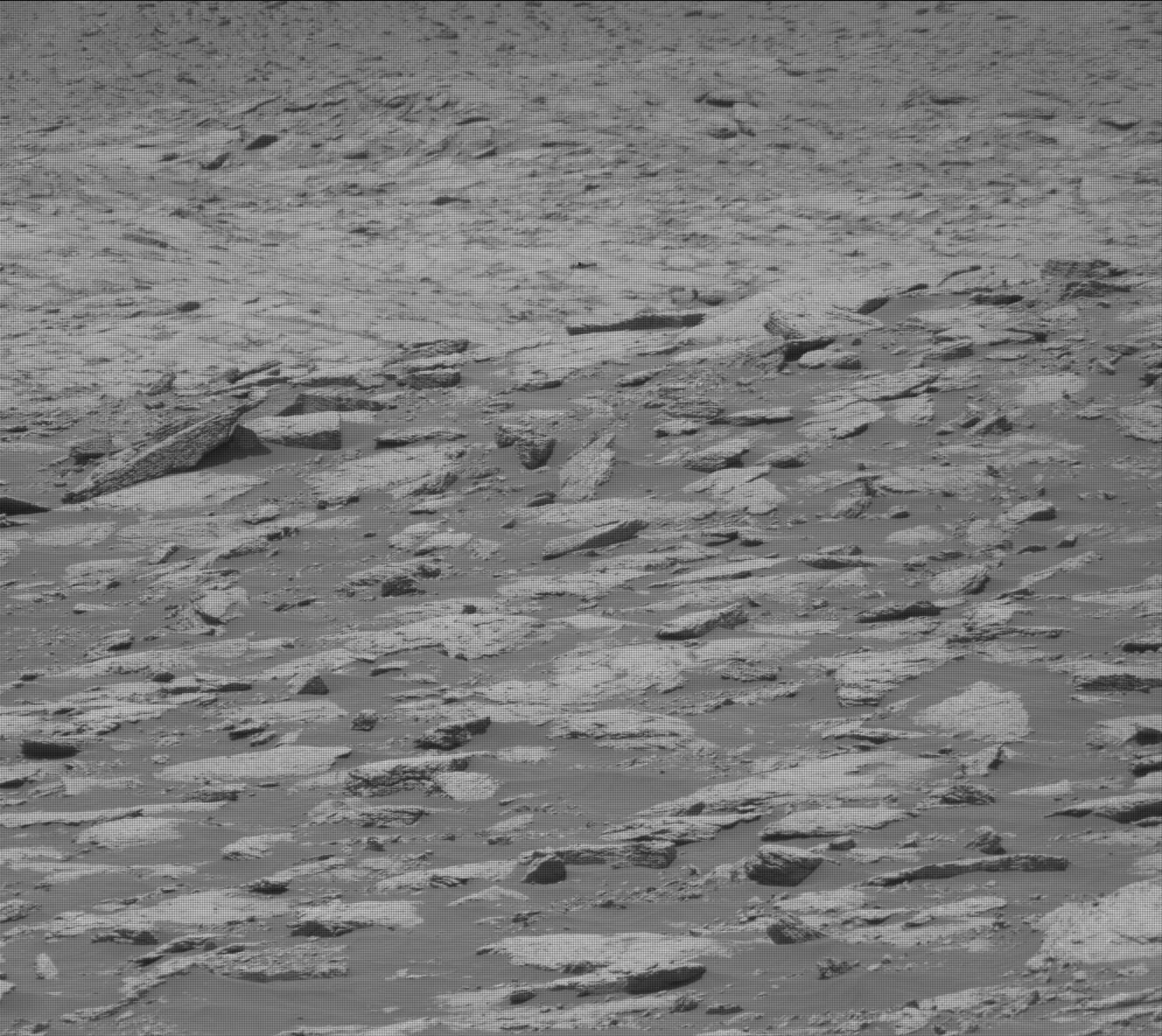 Nasa's Mars rover Curiosity acquired this image using its Mast Camera (Mastcam) on Sol 3027