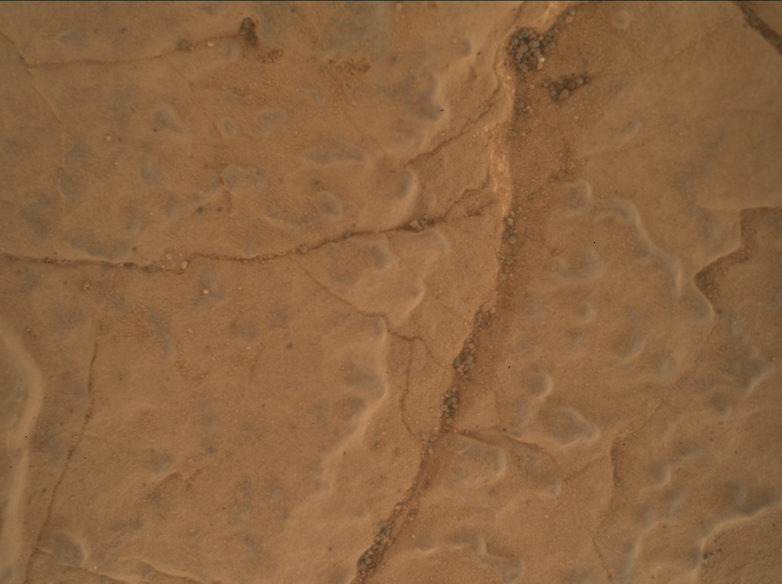 Nasa's Mars rover Curiosity acquired this image using its Mars Hand Lens Imager (MAHLI) on Sol 3027