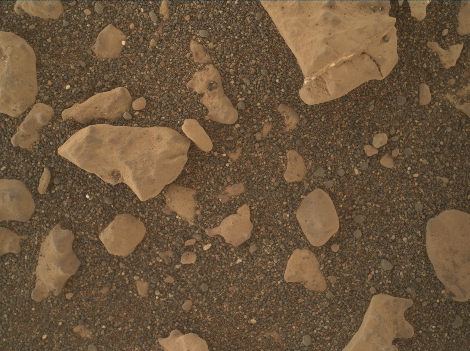 Nasa's Mars rover Curiosity acquired this image using its Mars Hand Lens Imager (MAHLI) on Sol 3035