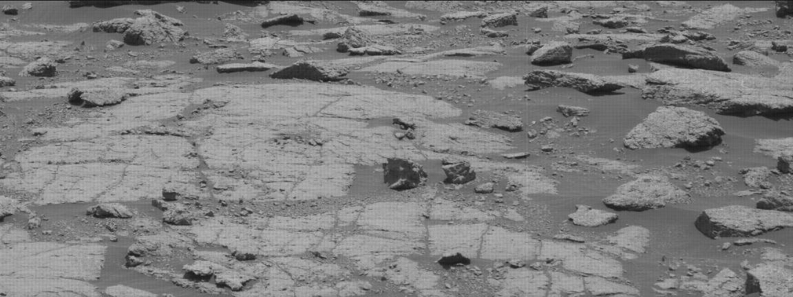 Nasa's Mars rover Curiosity acquired this image using its Mast Camera (Mastcam) on Sol 3036