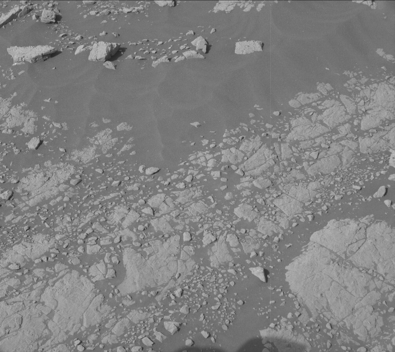 Nasa's Mars rover Curiosity acquired this image using its Mast Camera (Mastcam) on Sol 3038