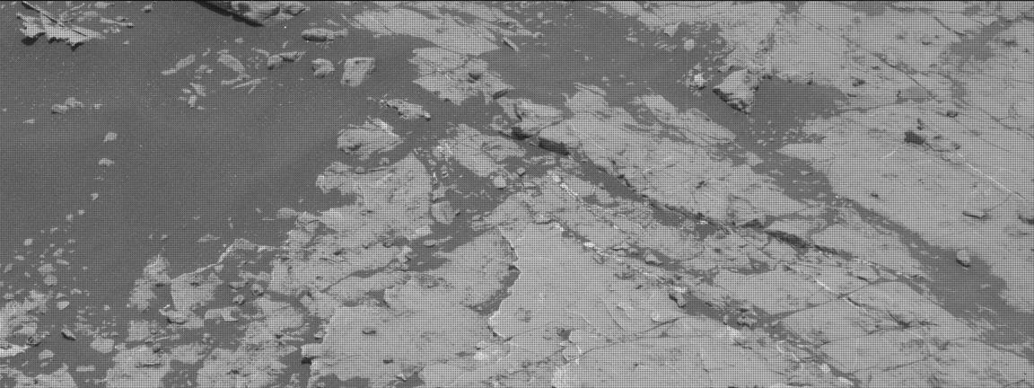 Nasa's Mars rover Curiosity acquired this image using its Mast Camera (Mastcam) on Sol 3044