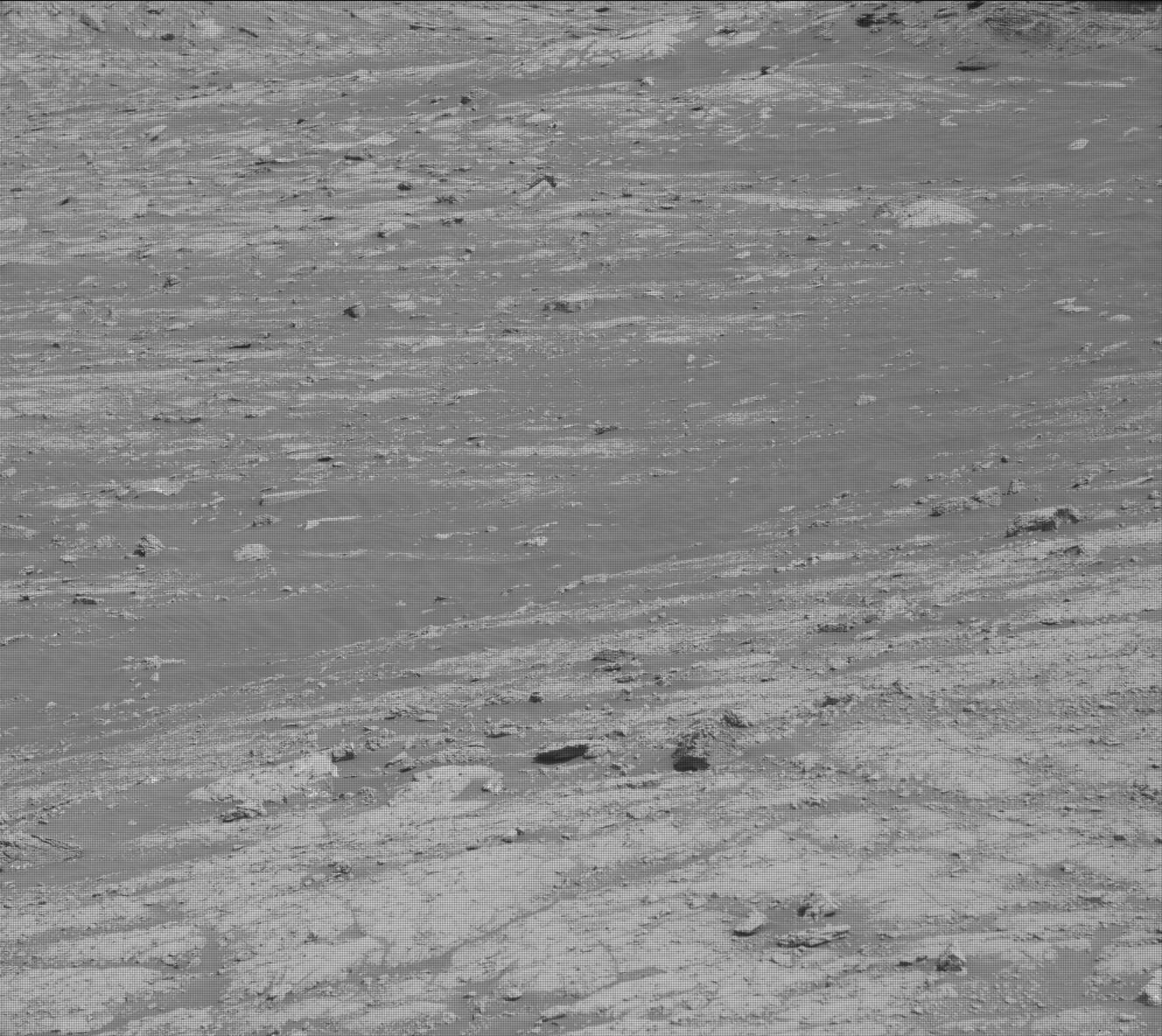 Nasa's Mars rover Curiosity acquired this image using its Mast Camera (Mastcam) on Sol 3045