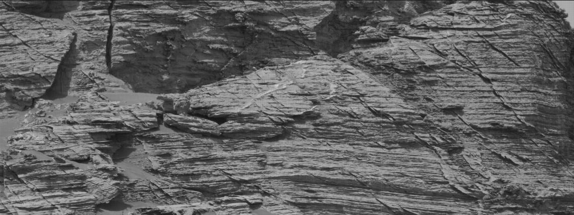 Nasa's Mars rover Curiosity acquired this image using its Mast Camera (Mastcam) on Sol 3051