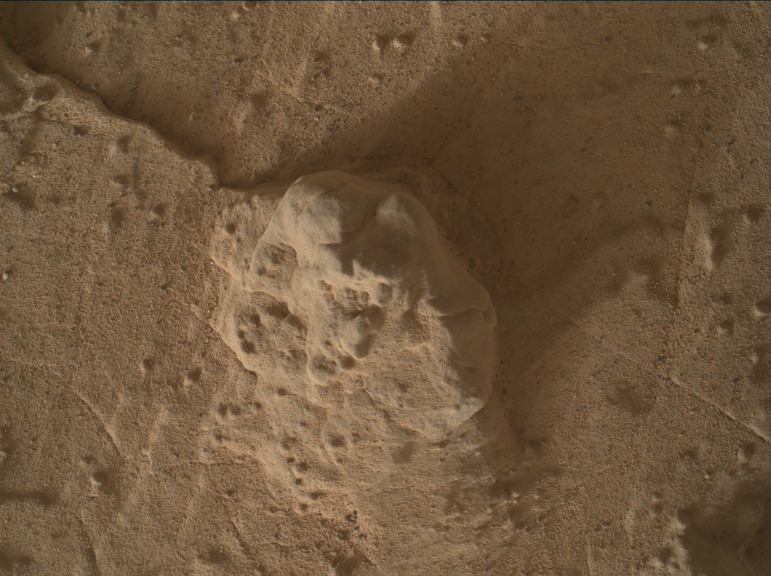 Nasa's Mars rover Curiosity acquired this image using its Mars Hand Lens Imager (MAHLI) on Sol 3052