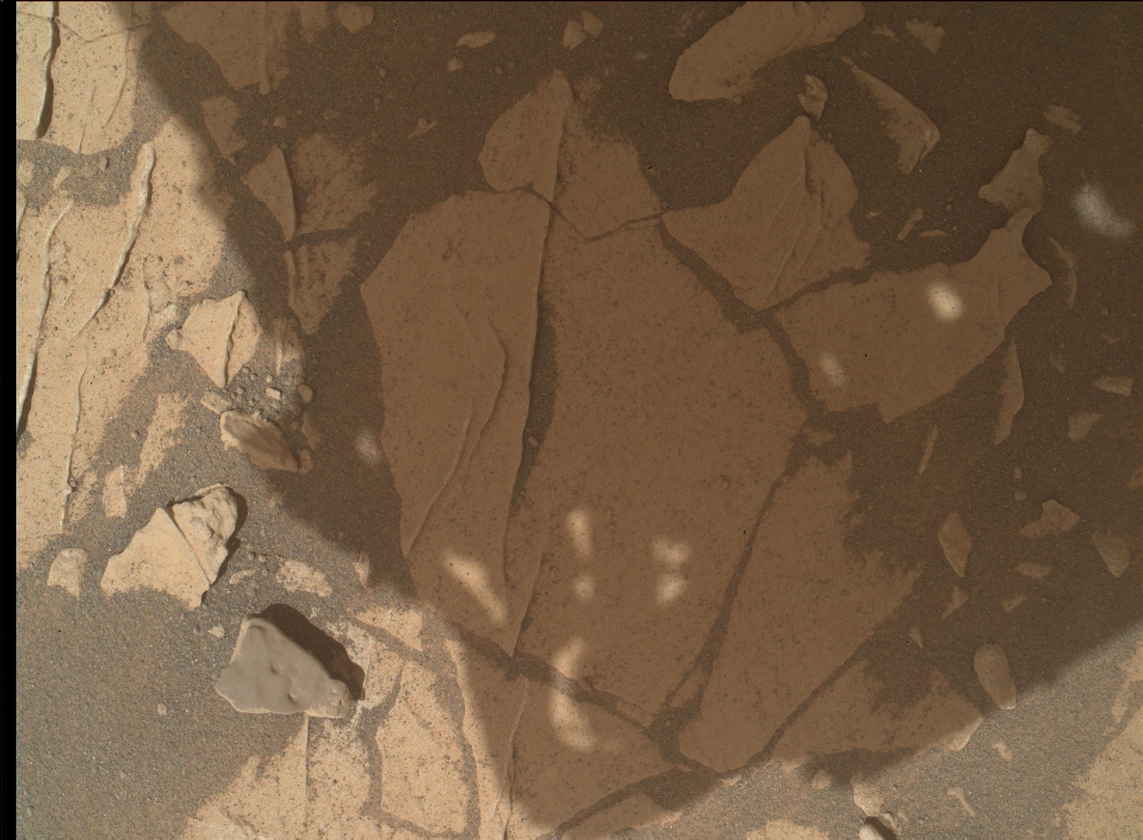 Nasa's Mars rover Curiosity acquired this image using its Mars Hand Lens Imager (MAHLI) on Sol 3056