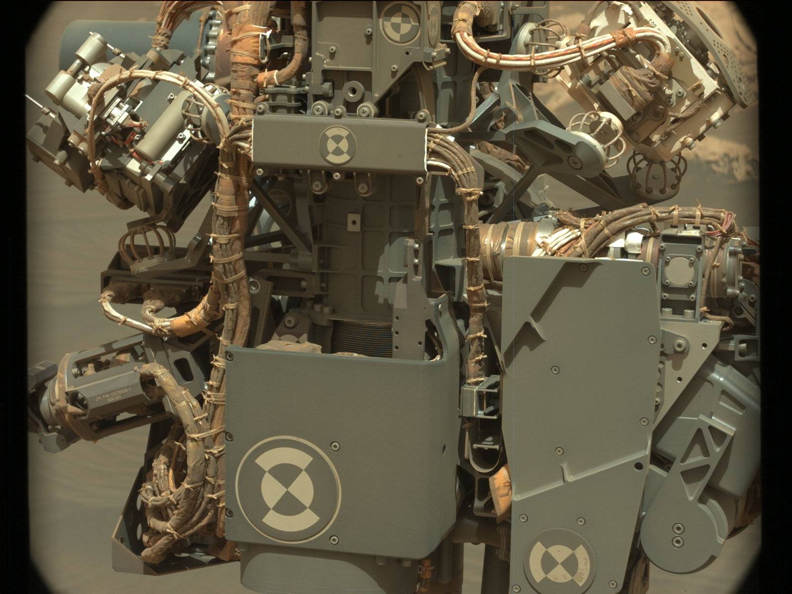 Nasa's Mars rover Curiosity acquired this image using its Mast Camera (Mastcam) on Sol 3071