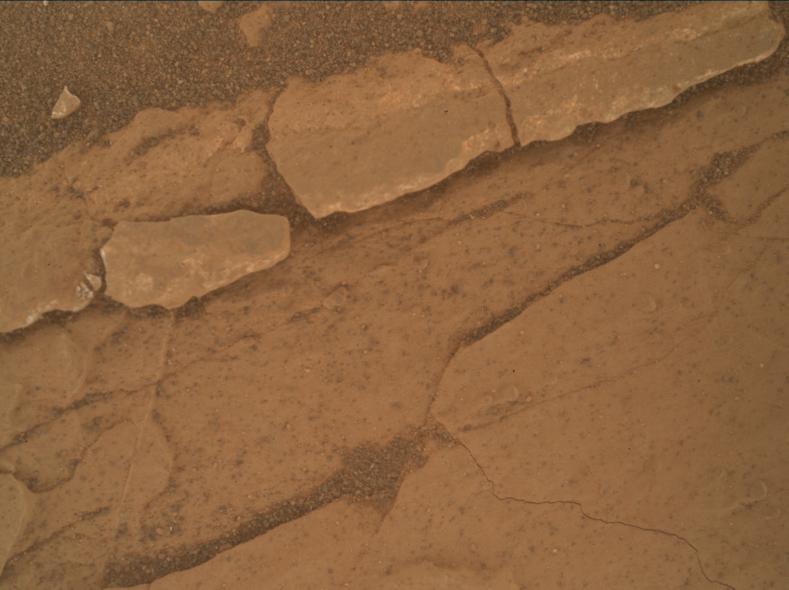 Nasa's Mars rover Curiosity acquired this image using its Mars Hand Lens Imager (MAHLI) on Sol 3071
