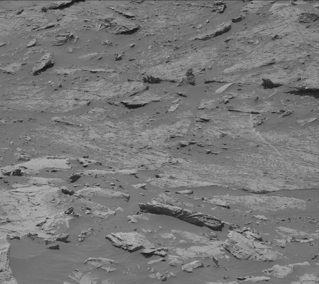 Nasa's Mars rover Curiosity acquired this image using its Mast Camera (Mastcam) on Sol 3083
