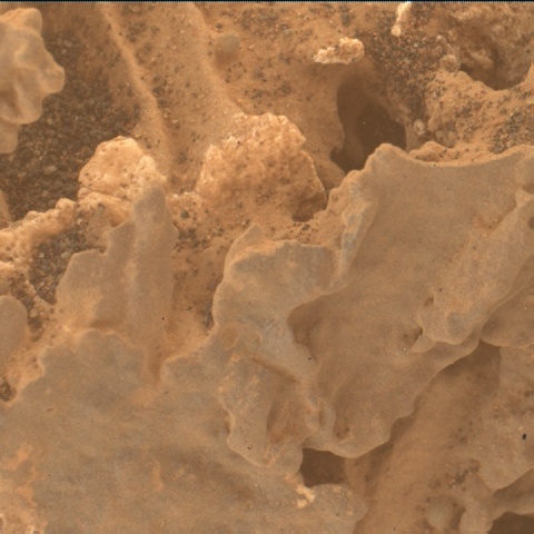Nasa's Mars rover Curiosity acquired this image using its Mars Hand Lens Imager (MAHLI) on Sol 3083