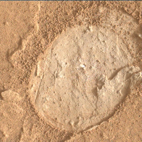 Nasa's Mars rover Curiosity acquired this image using its Mars Hand Lens Imager (MAHLI) on Sol 3092