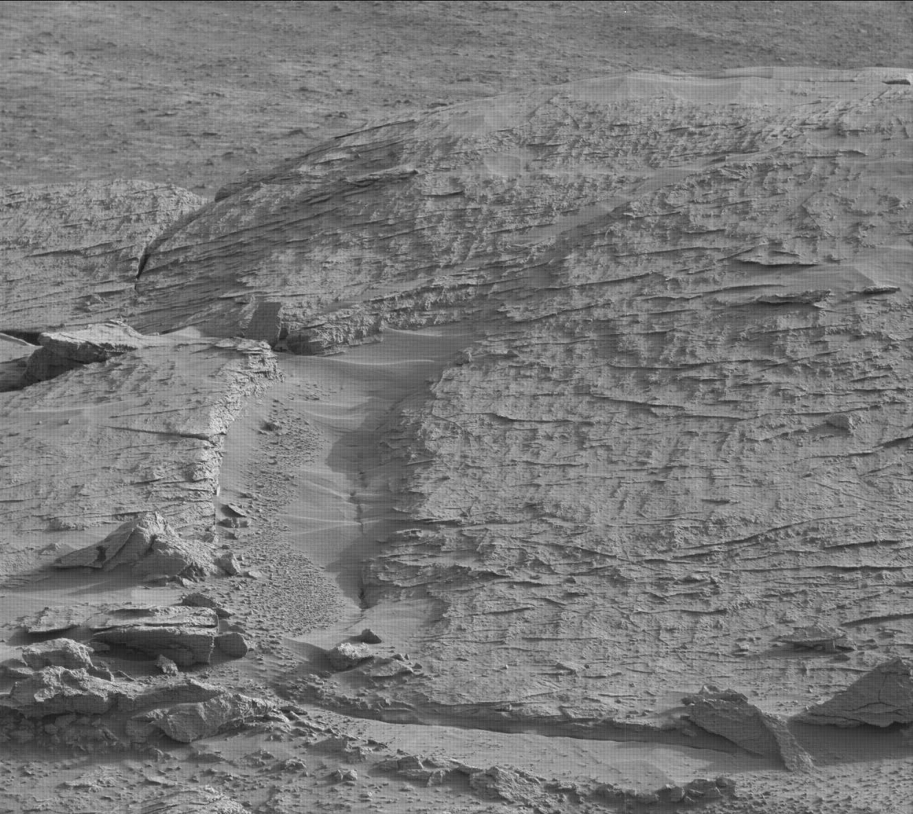 Nasa's Mars rover Curiosity acquired this image using its Mast Camera (Mastcam) on Sol 3094