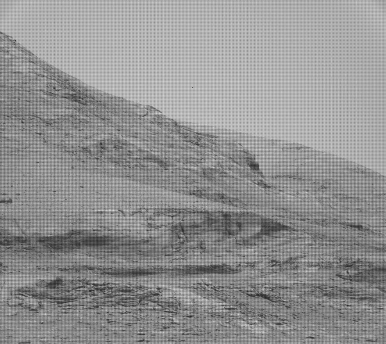 Nasa's Mars rover Curiosity acquired this image using its Mast Camera (Mastcam) on Sol 3095